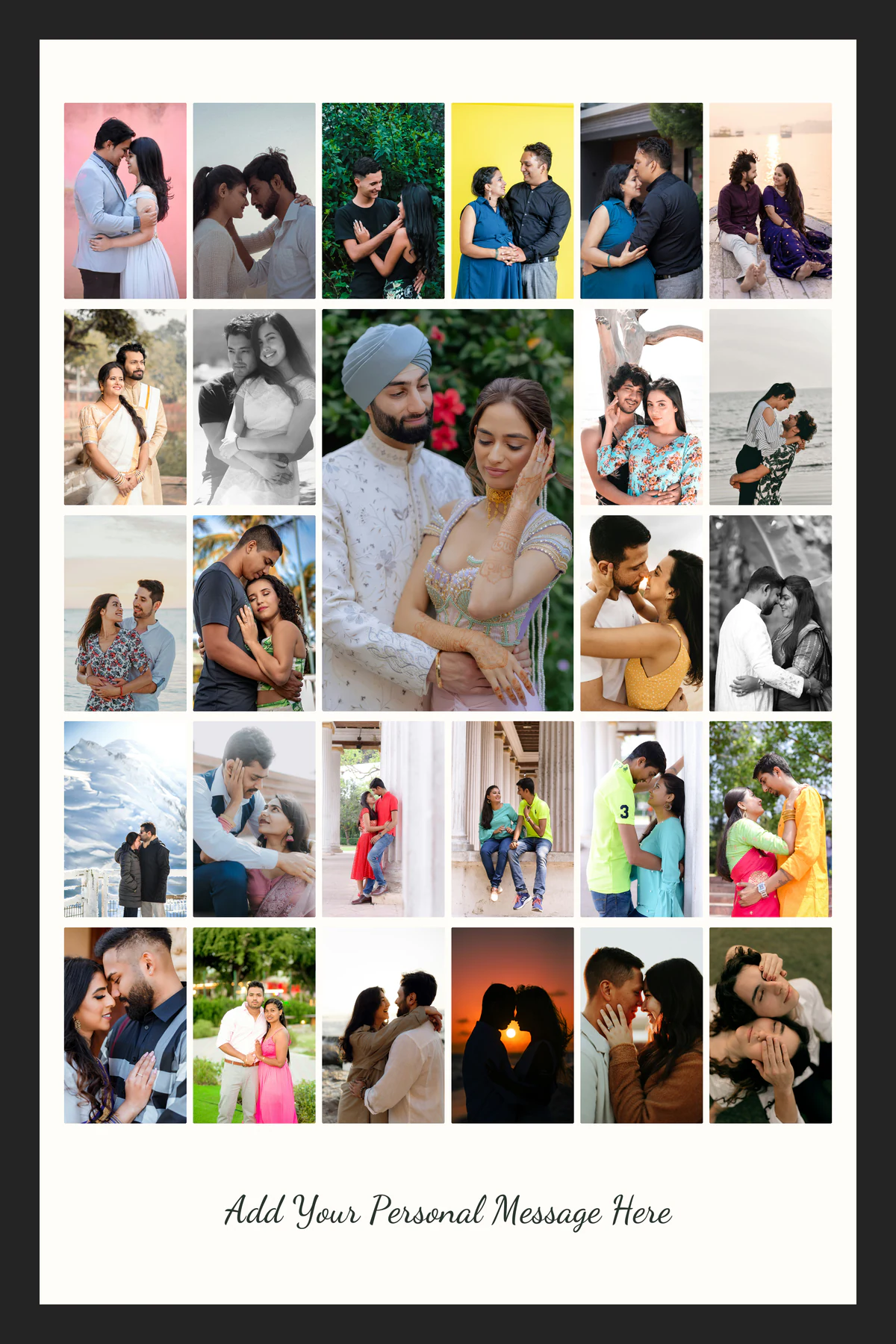 Temp 05 - Twenty Seven Photo Message Collage