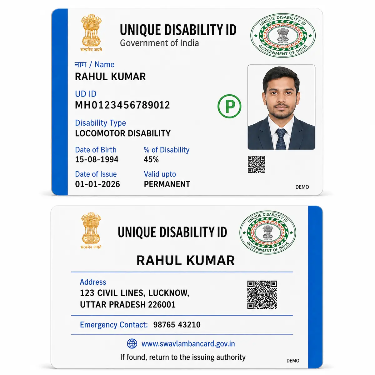 PVC UDID Card Print Online, view 3