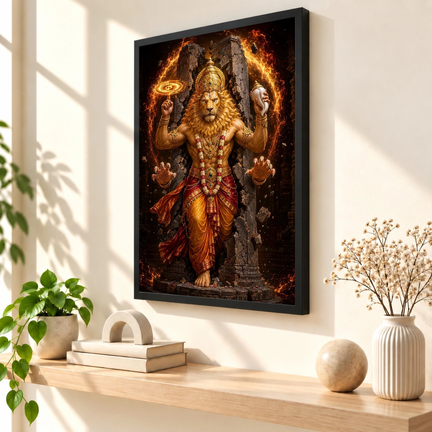 Ugra Narasimha — Fierce Form Frame, view 2