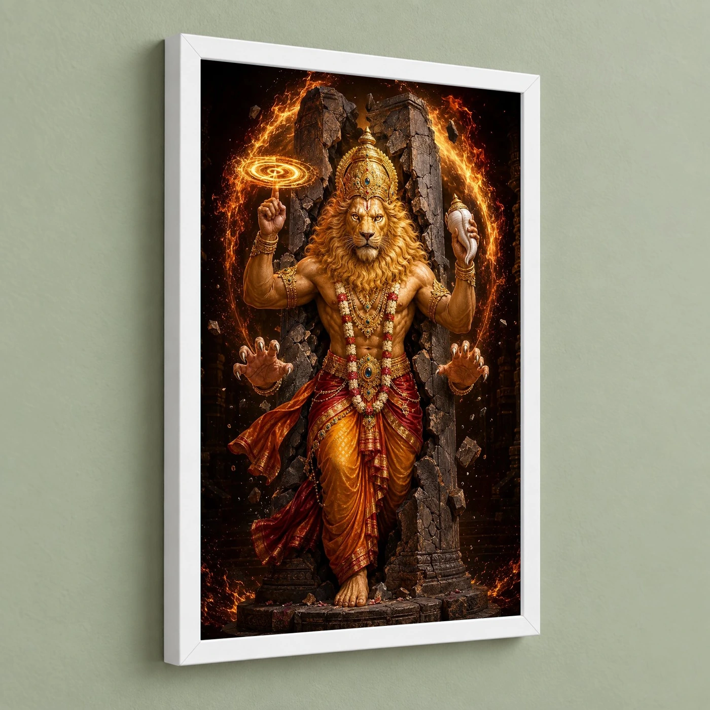 Ugra Narasimha — Fierce Form Frame, view 5