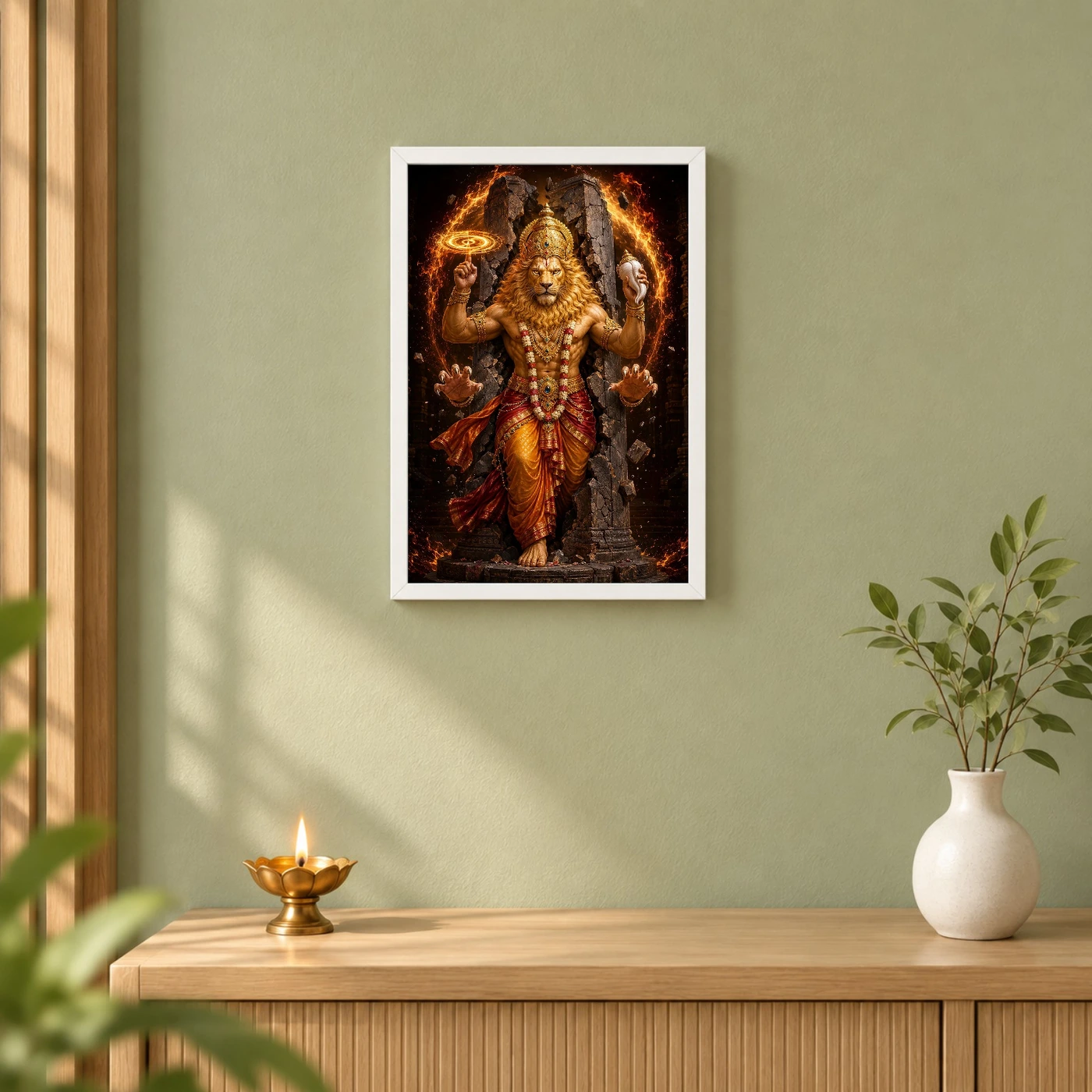 Ugra Narasimha — Fierce Form Frame, view 6