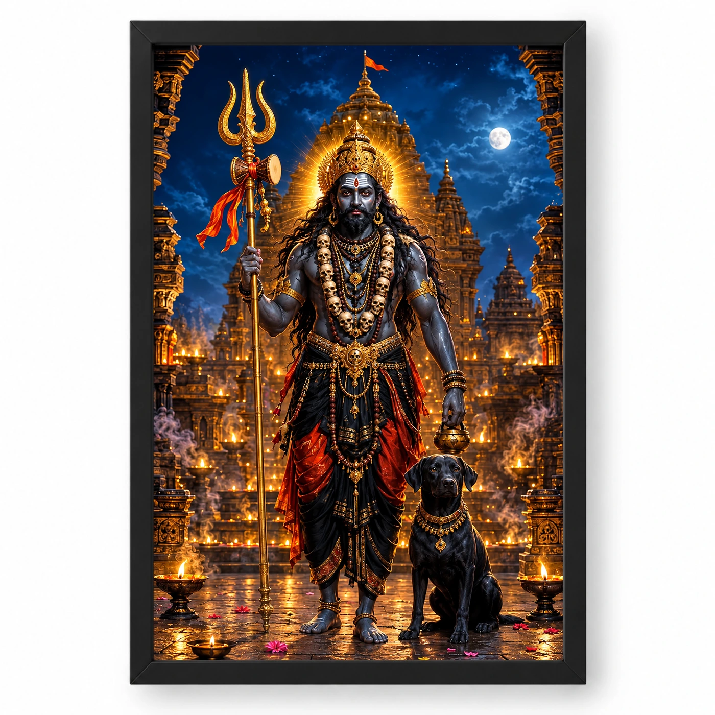 Ujjain Kaal Bhairav Protector Photo Frame