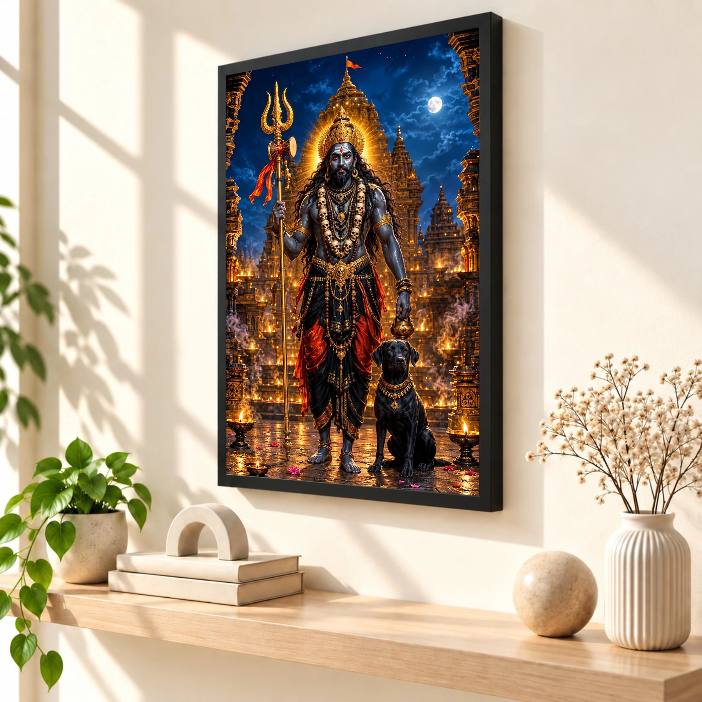 Ujjain Kaal Bhairav Protector Photo Frame, view 2