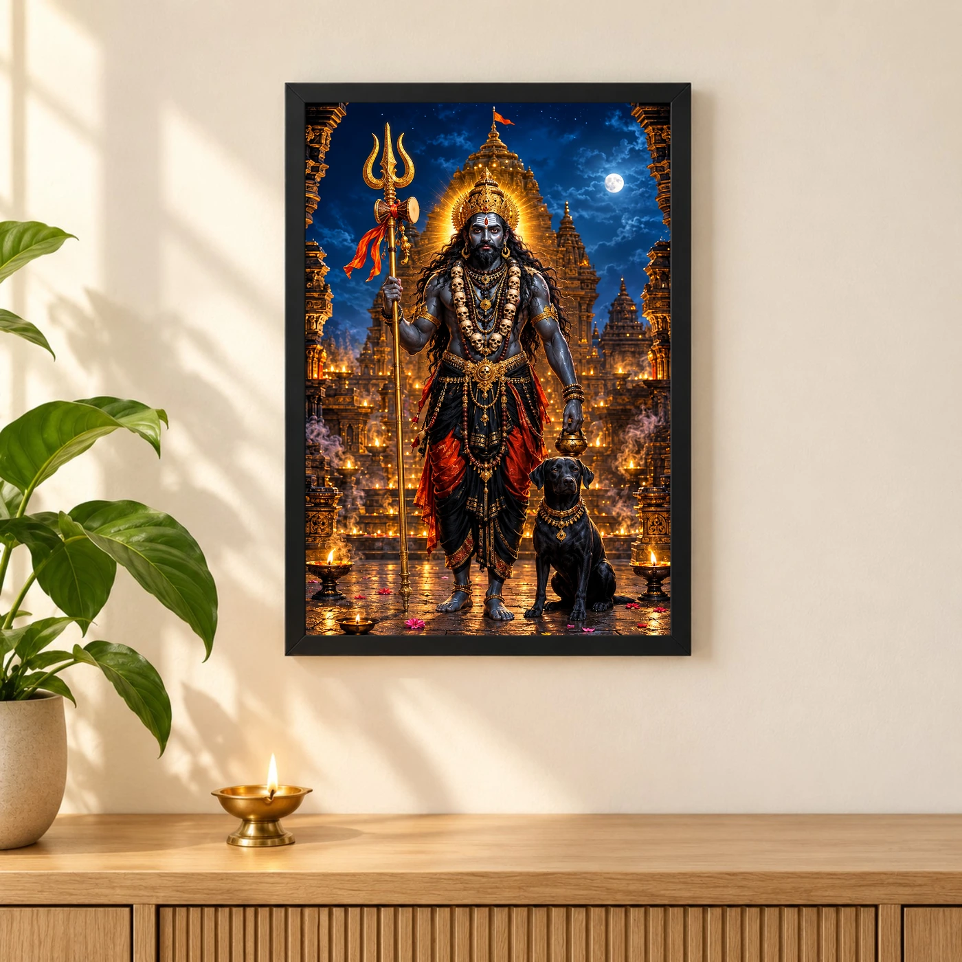 Ujjain Kaal Bhairav Protector Photo Frame, view 3
