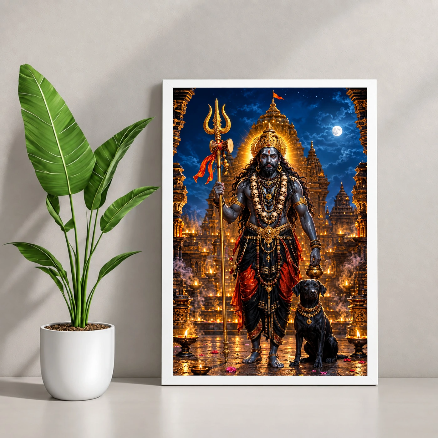 Ujjain Kaal Bhairav Protector Photo Frame, view 4