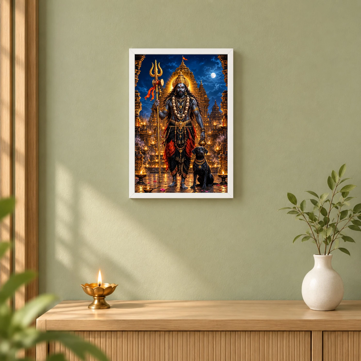 Ujjain Kaal Bhairav Protector Photo Frame, view 6