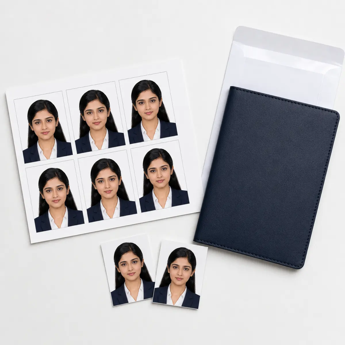 UK & Schengen Visa Photo Prints – 35×45 mm