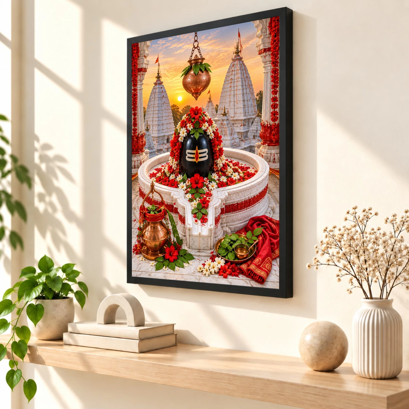 Vaidyanath Deoghar Temple Blessings Photo Frame, view 2