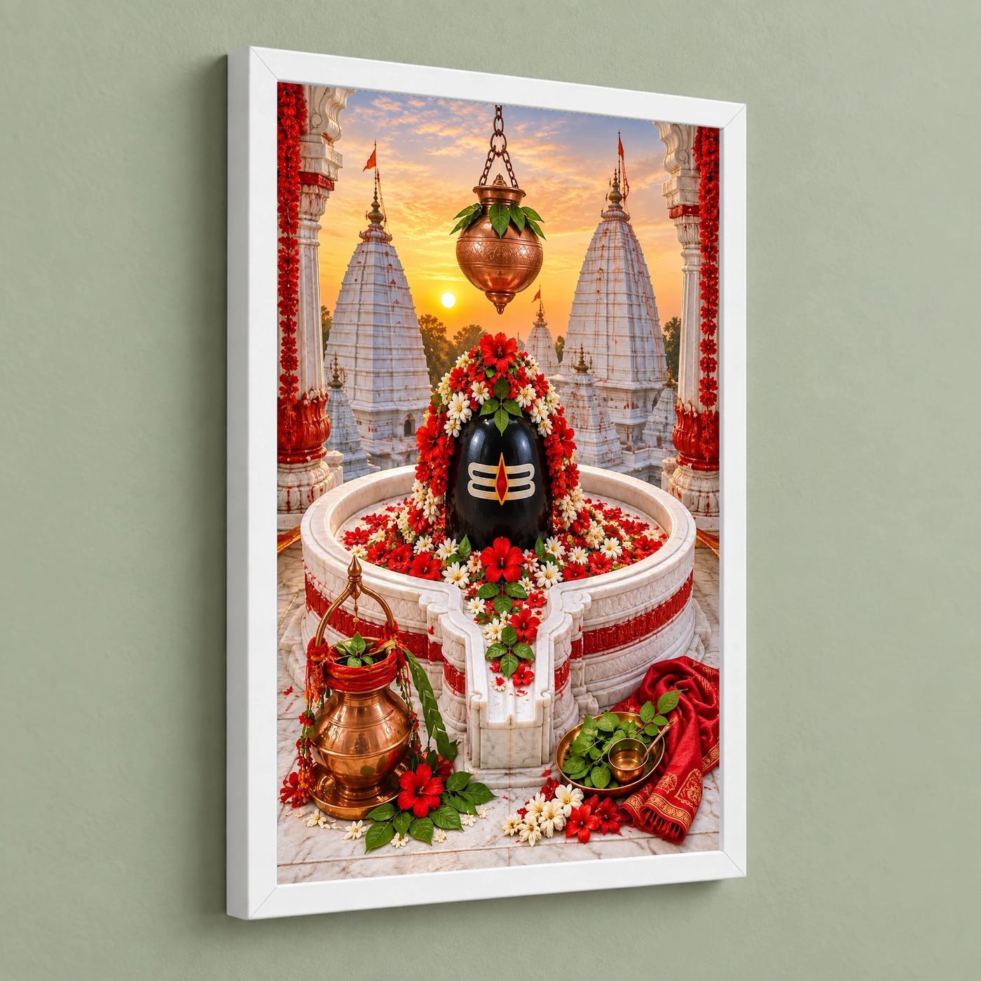 Vaidyanath Deoghar Temple Blessings Photo Frame, view 5