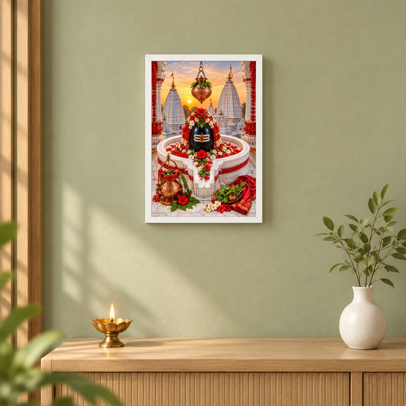 Vaidyanath Deoghar Temple Blessings Photo Frame, view 6