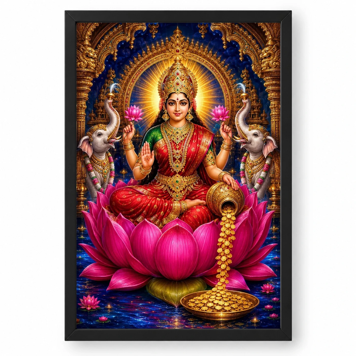 Varalakshmi — Large Statement Wall Frame
