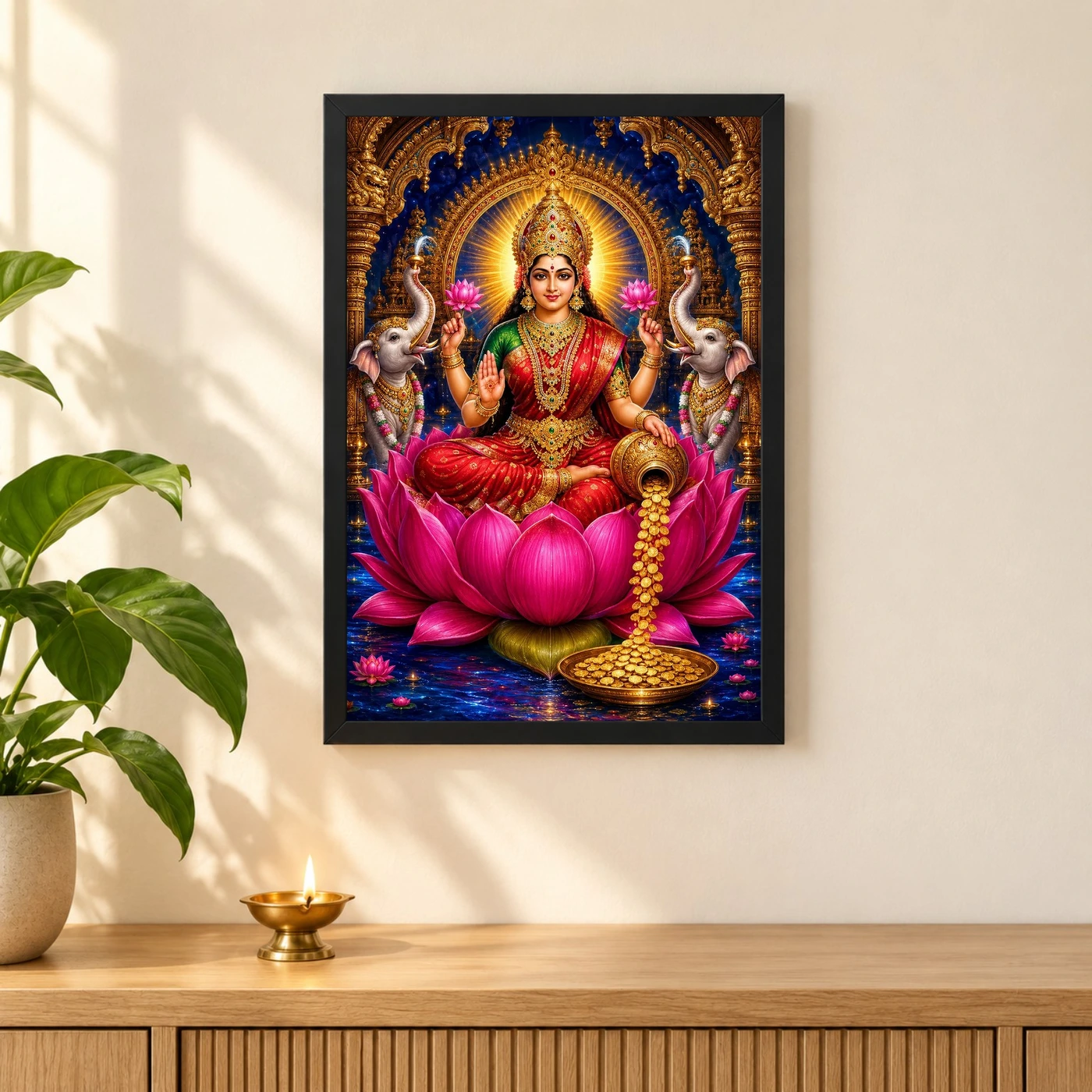 Varalakshmi — Large Statement Wall Frame, view 3