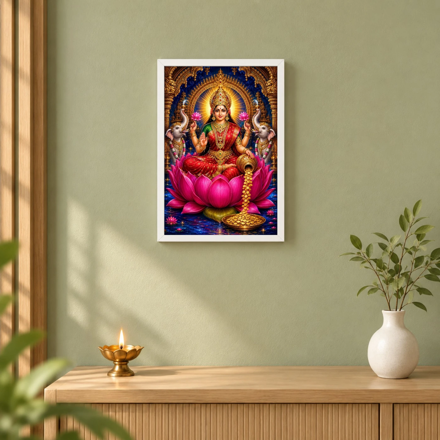 Varalakshmi — Large Statement Wall Frame, view 6