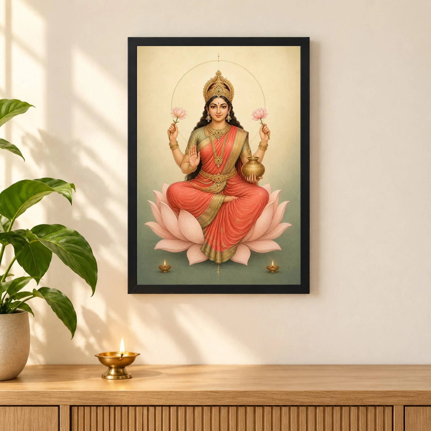 Varalakshmi — Modern Minimalist Frame, view 3
