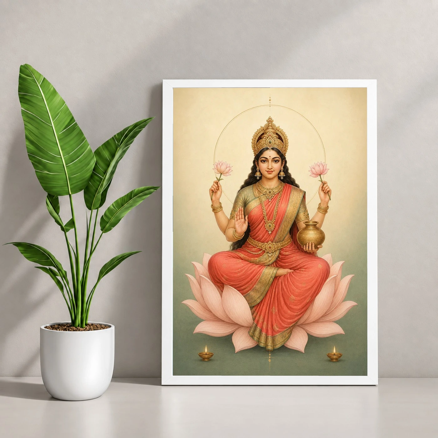 Varalakshmi — Modern Minimalist Frame, view 4