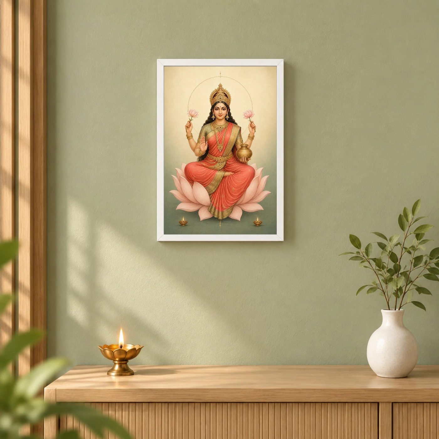 Varalakshmi — Modern Minimalist Frame, view 6