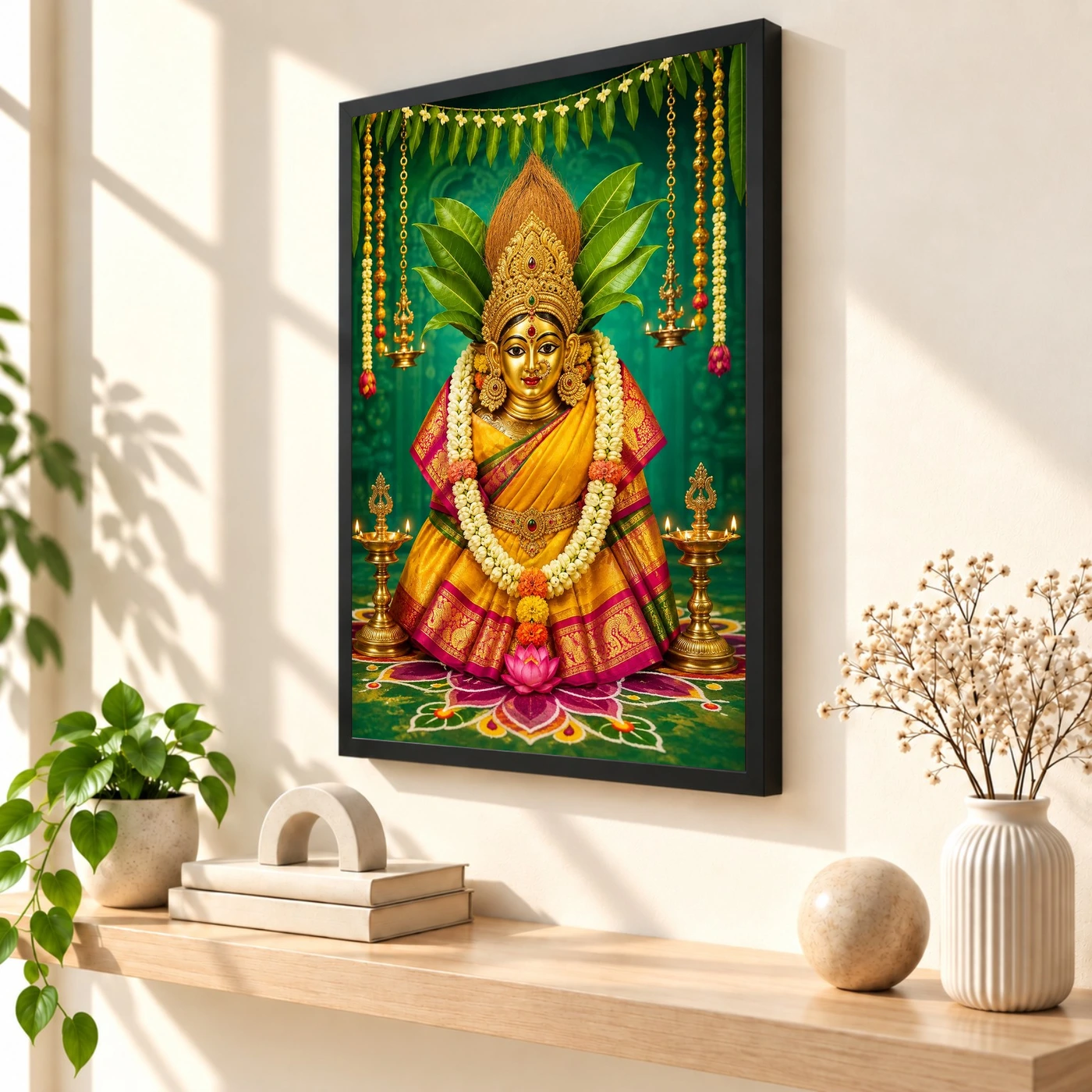 Varalakshmi — Shravan Festival Gifting Edition Frame, view 2