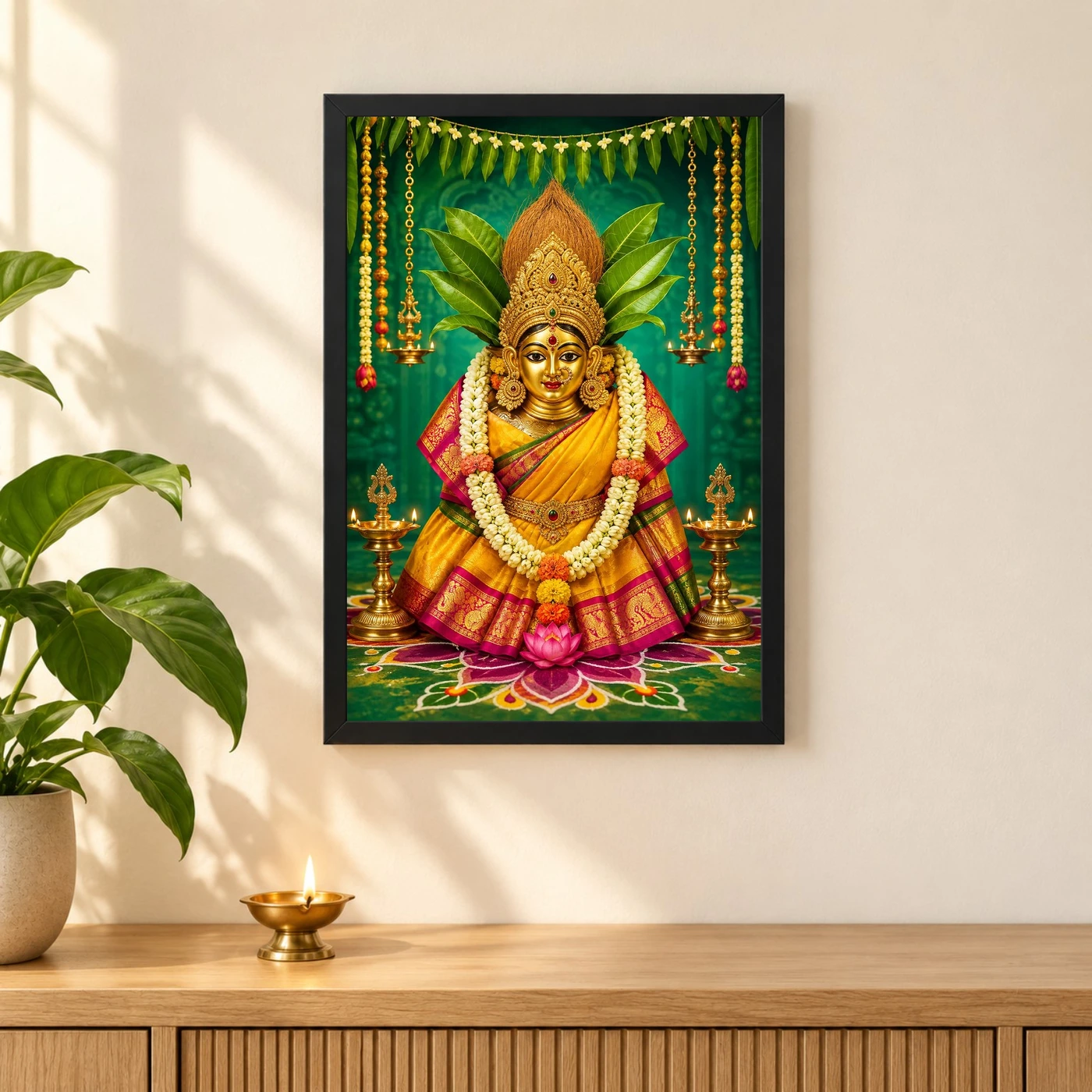 Varalakshmi — Shravan Festival Gifting Edition Frame, view 3