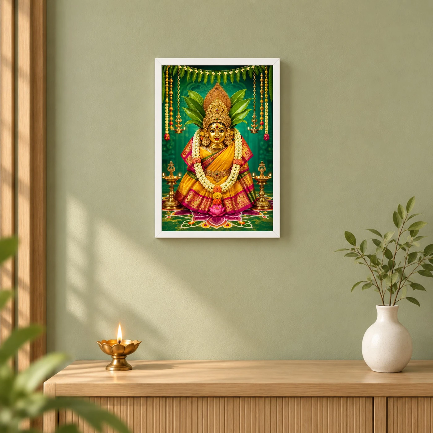 Varalakshmi — Shravan Festival Gifting Edition Frame, view 6
