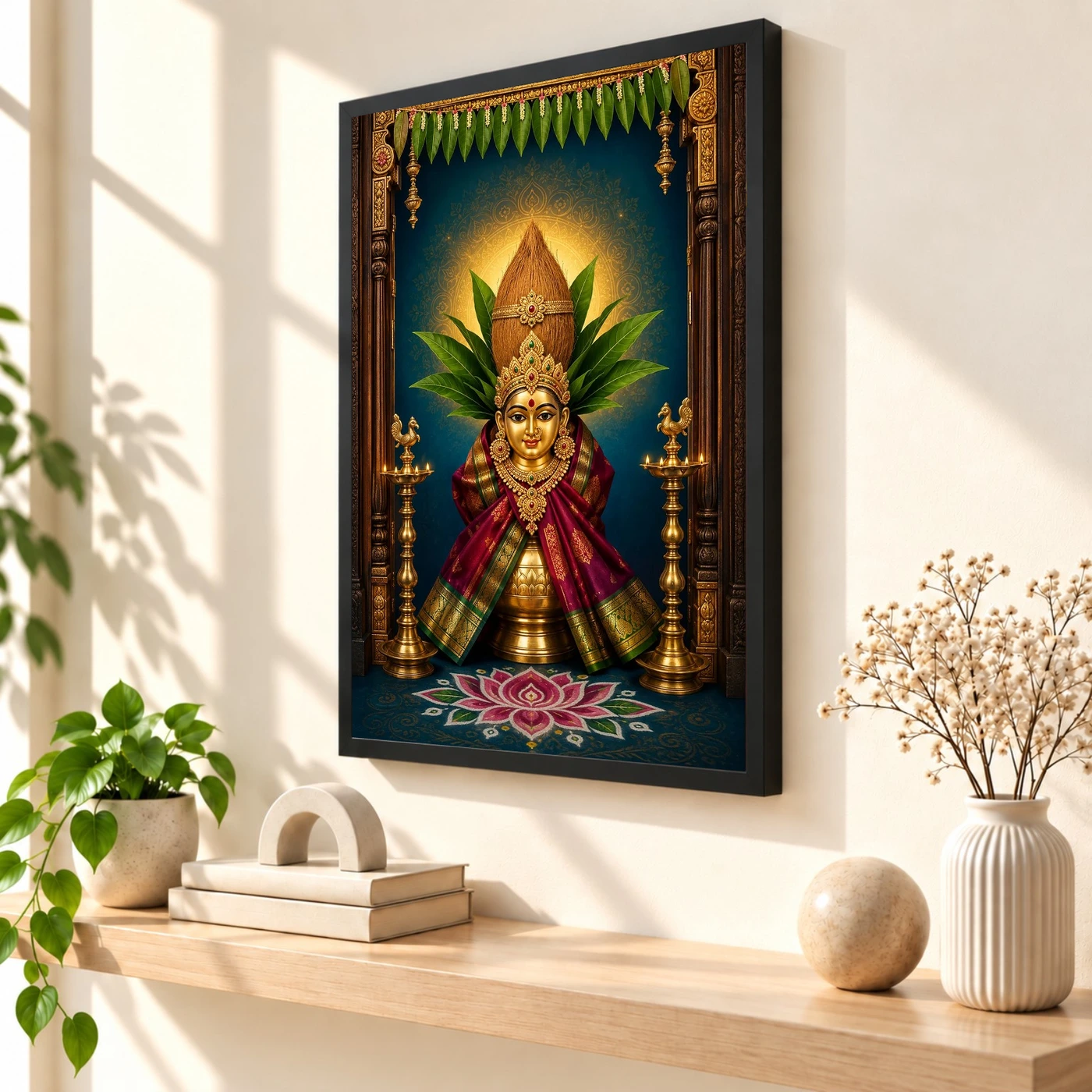 Varalakshmi — Vertical Entrance Frame, view 2