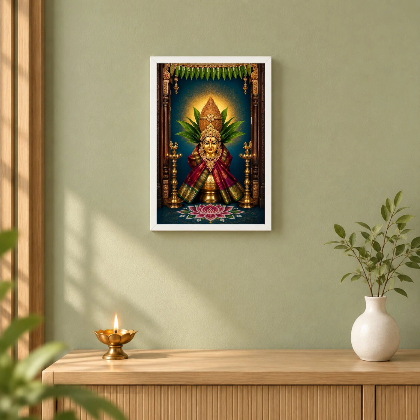 Varalakshmi — Vertical Entrance Frame, view 6