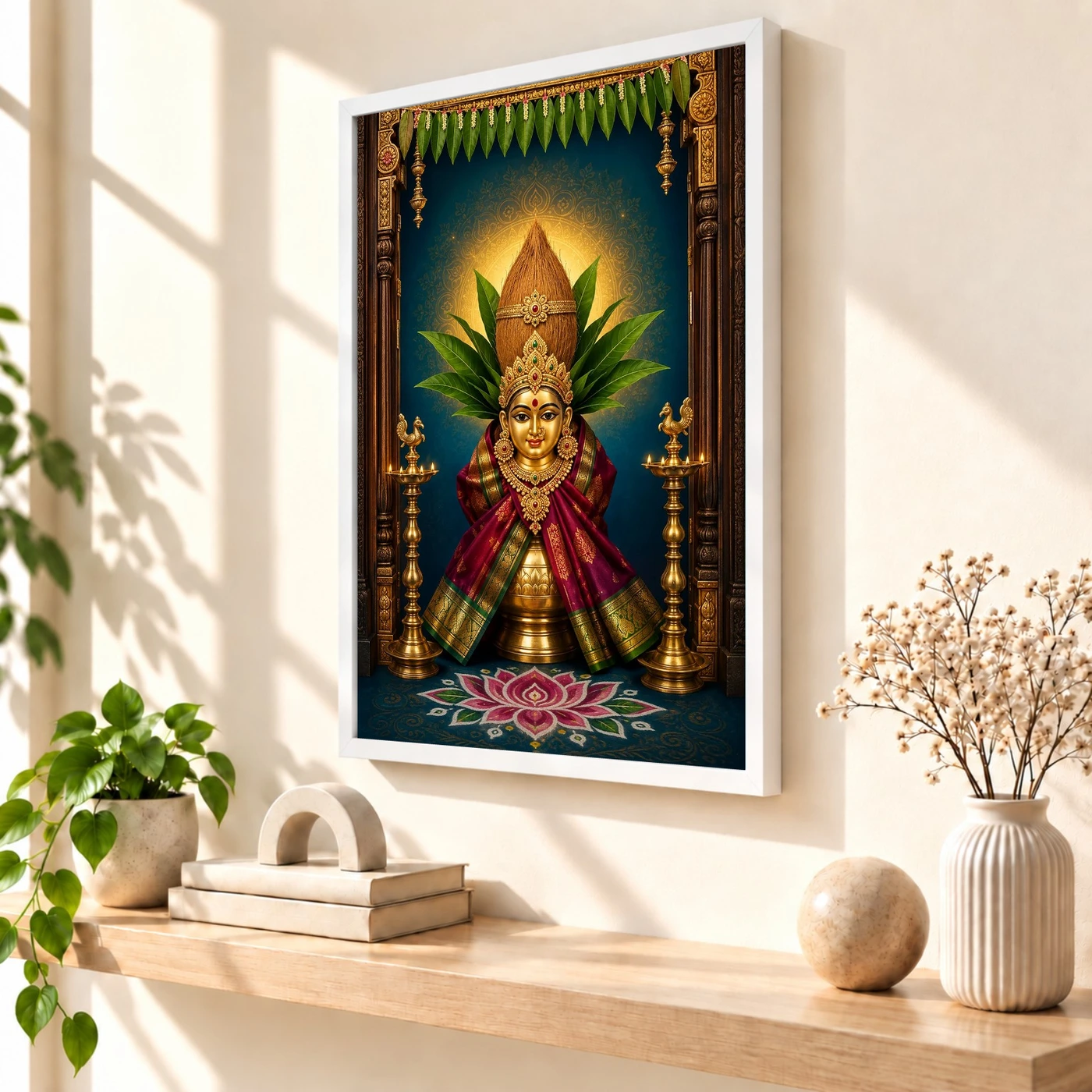 Varalakshmi — Vertical Entrance Frame, view 7