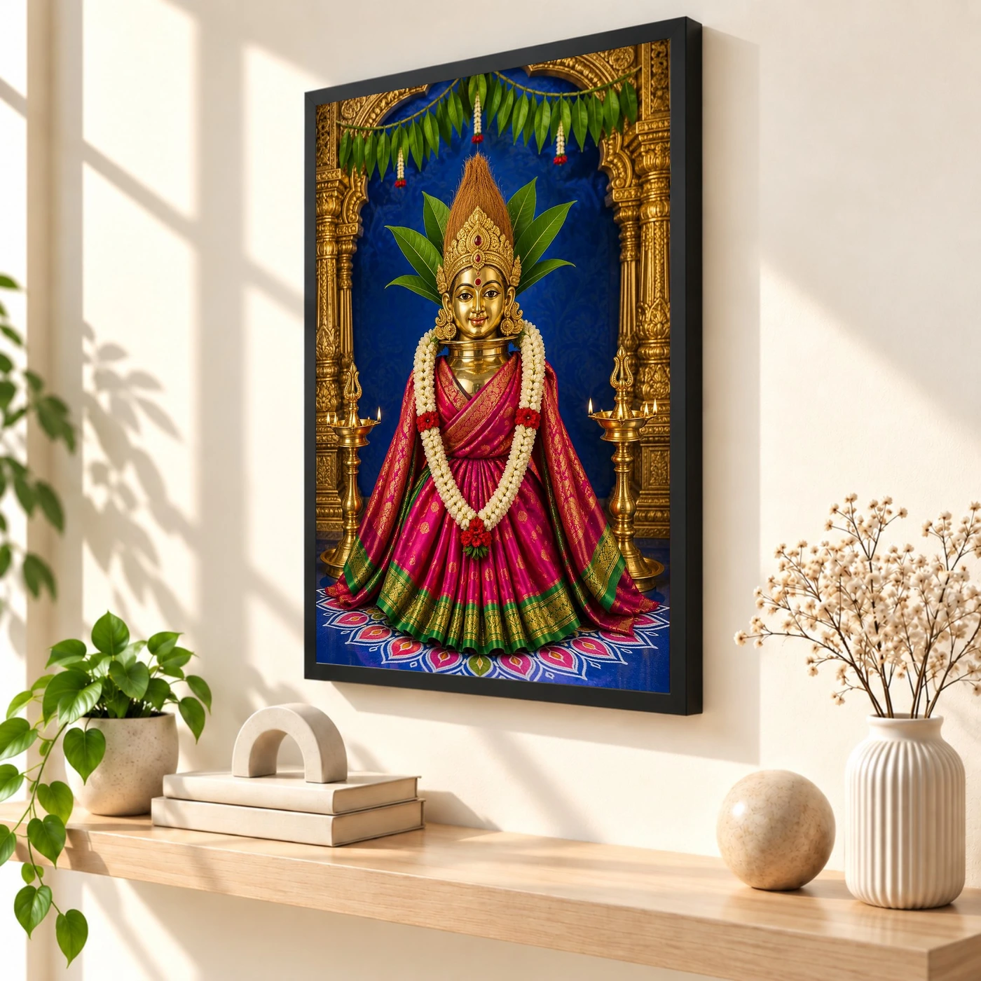 Varamahalakshmi — Festival Devi Frame, view 2