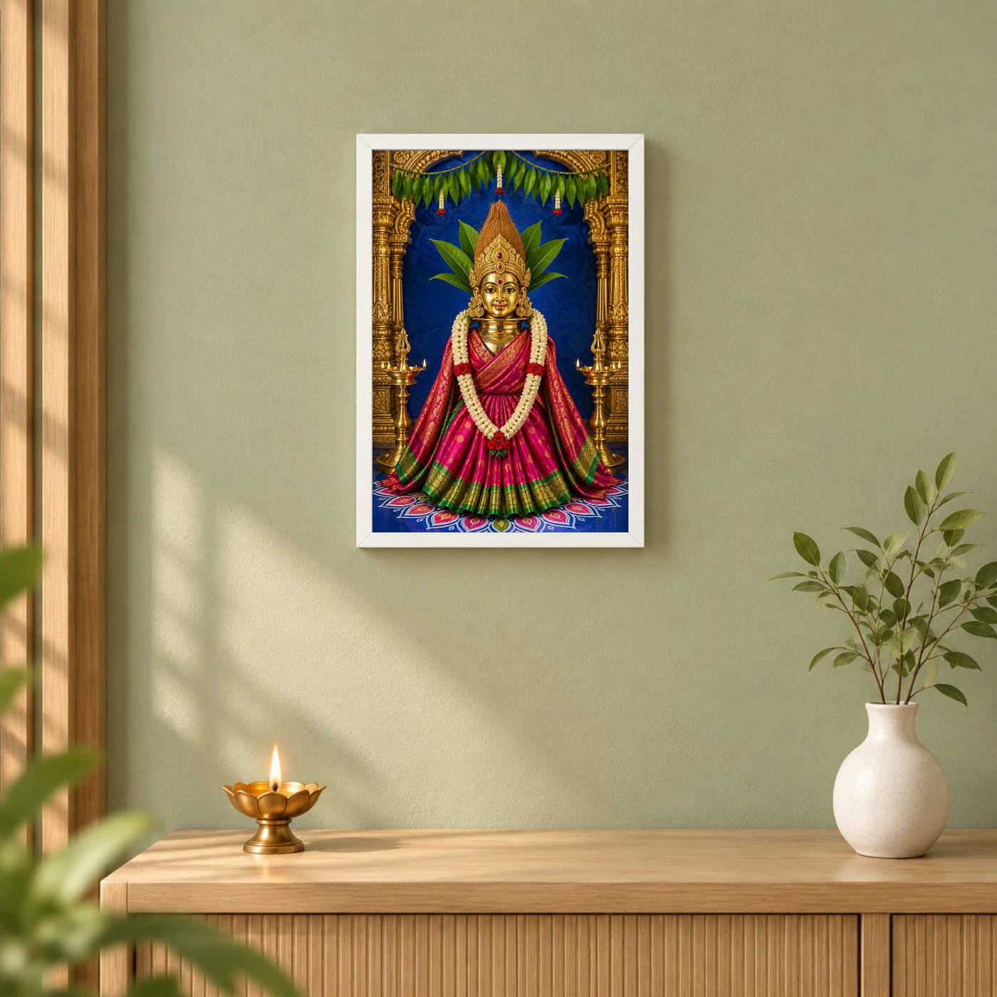 Varamahalakshmi — Festival Devi Frame, view 6