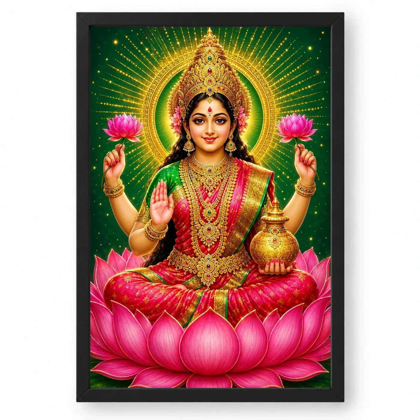 Varamahalakshmi — Radiant Portrait Frame
