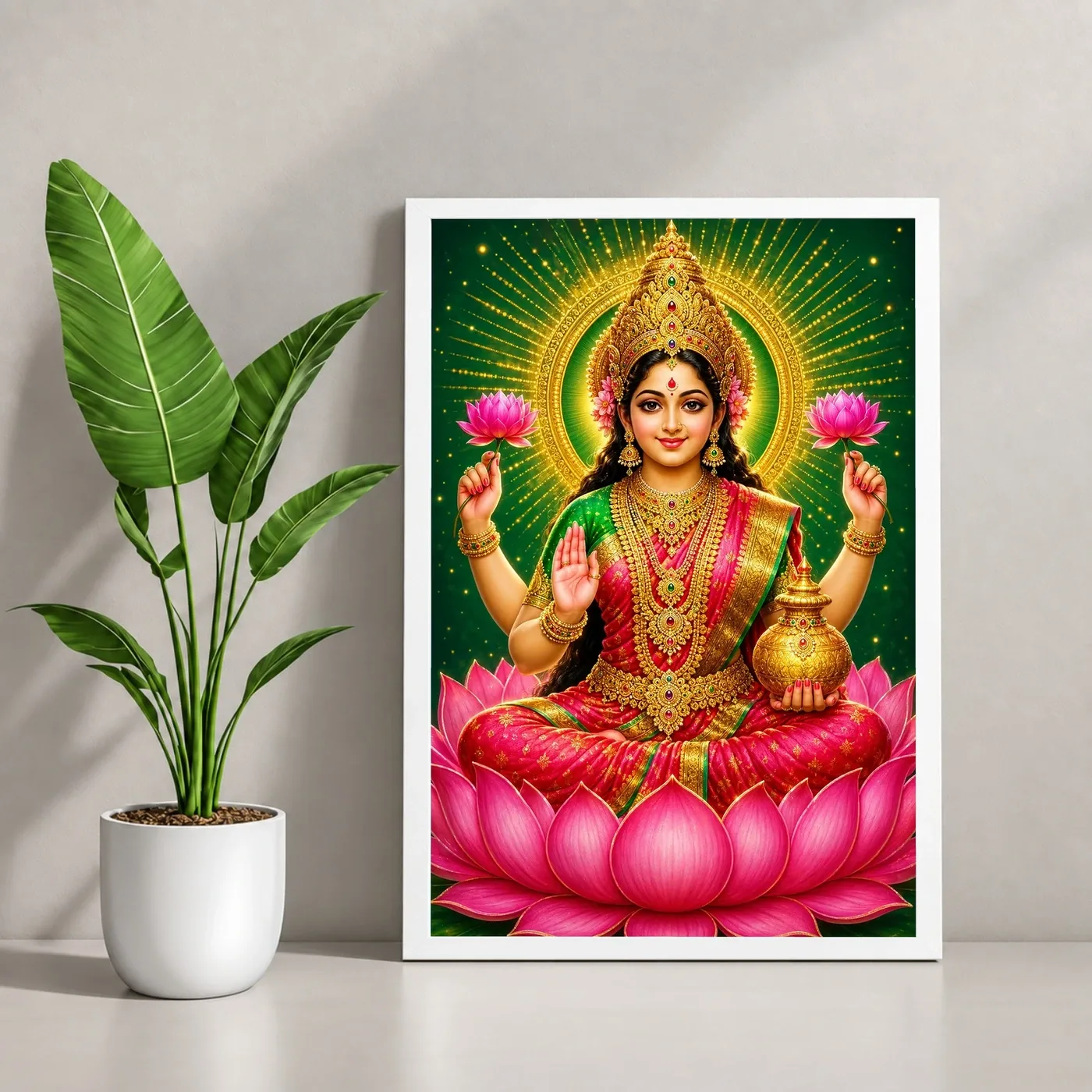 Varamahalakshmi — Radiant Portrait Frame, view 4