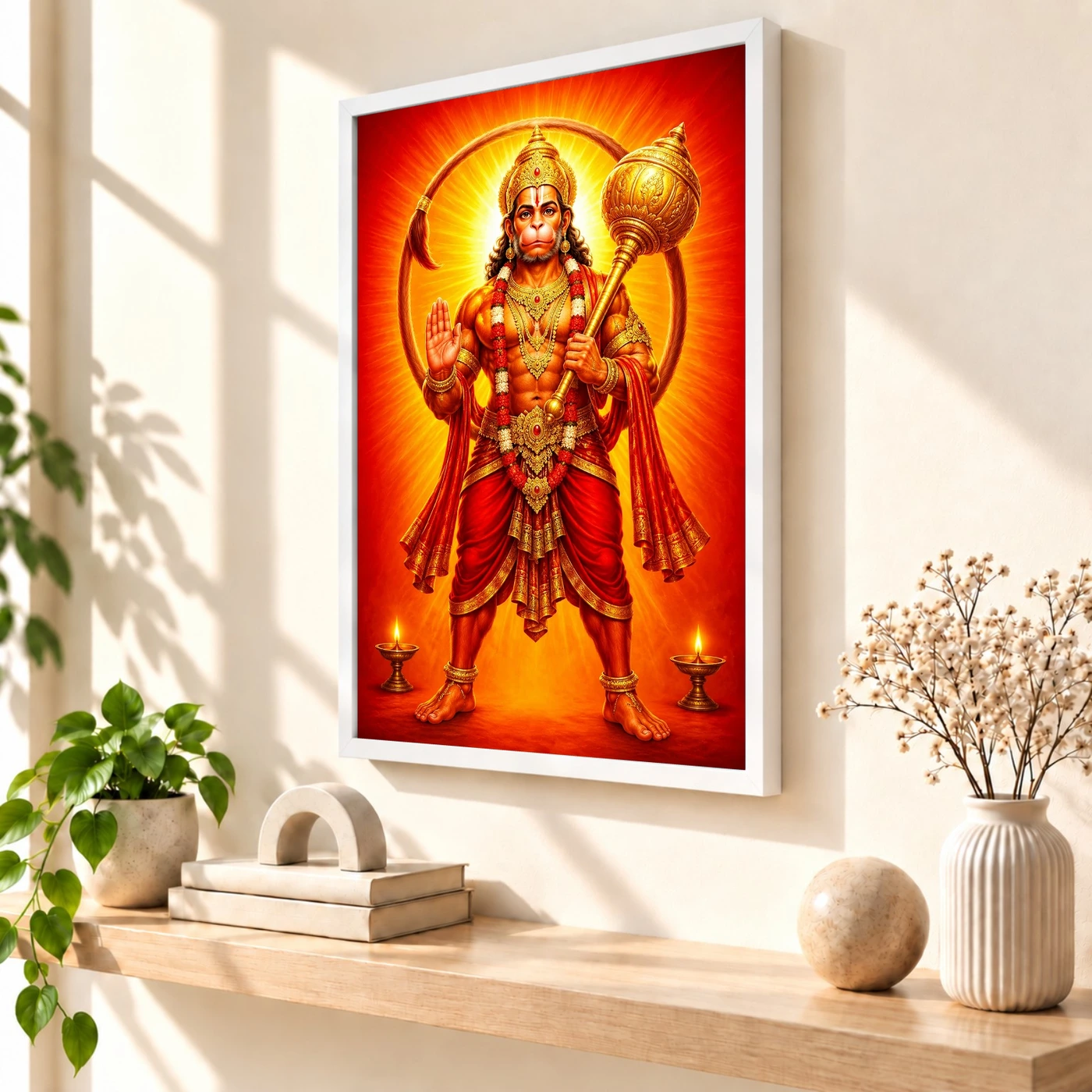Veer Hanuman — Red Radiance Frame, view 7