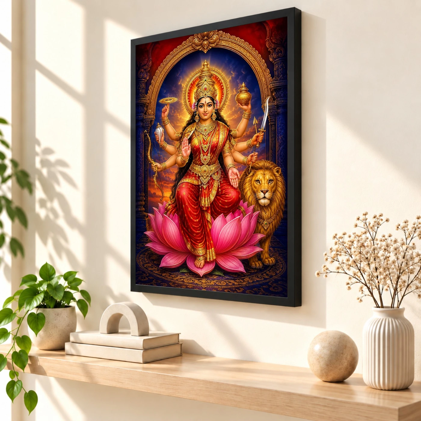 Veera Lakshmi — Goddess of Courage Frame, view 2