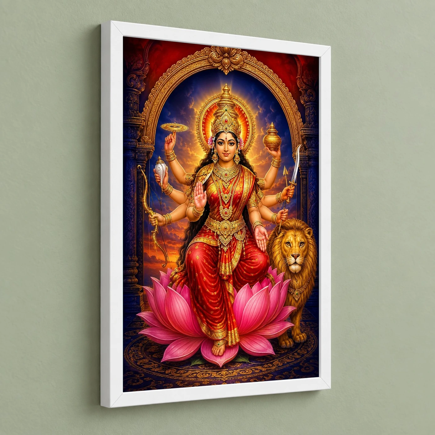 Veera Lakshmi — Goddess of Courage Frame, view 5