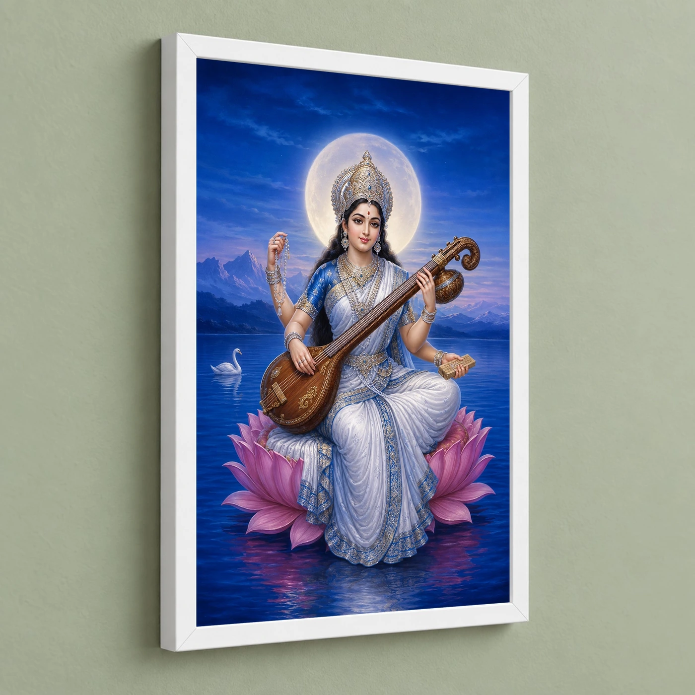 Vidya Saraswati — Blue River Serenity Frame, view 5