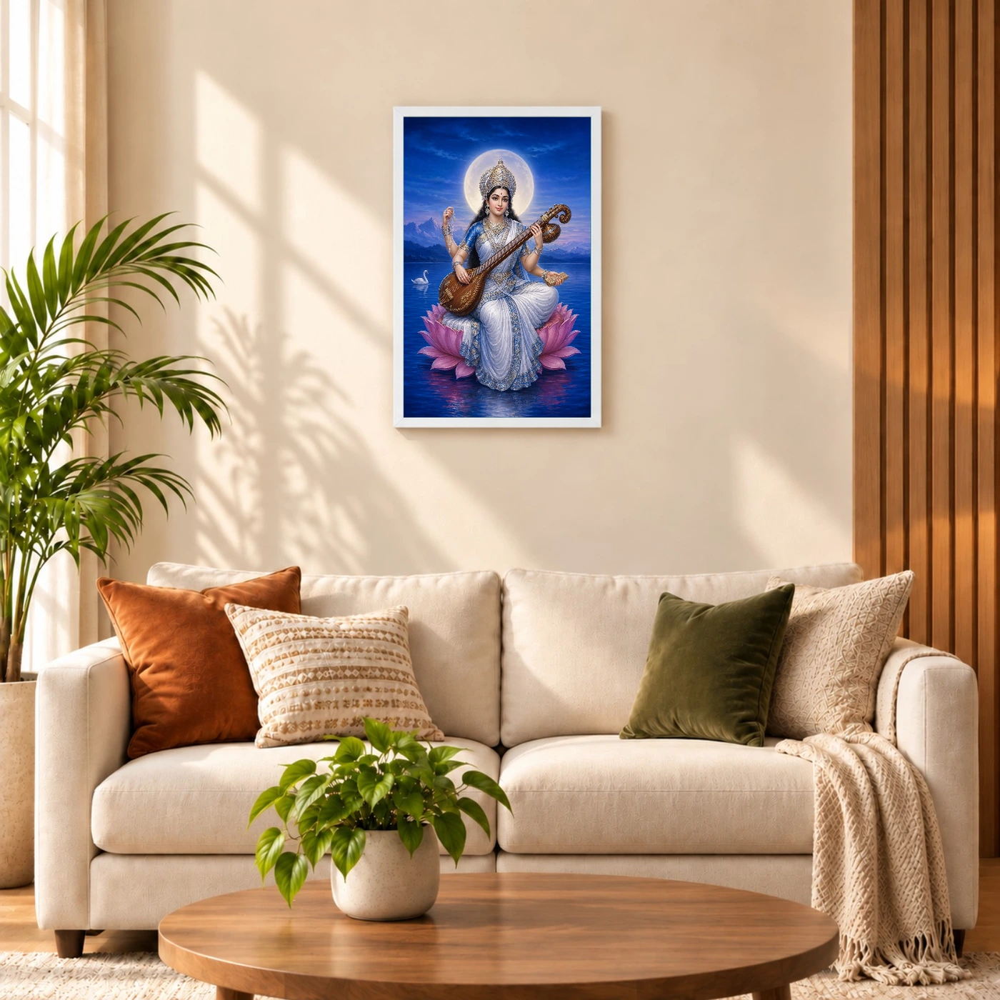 Vidya Saraswati — Blue River Serenity Frame, view 9