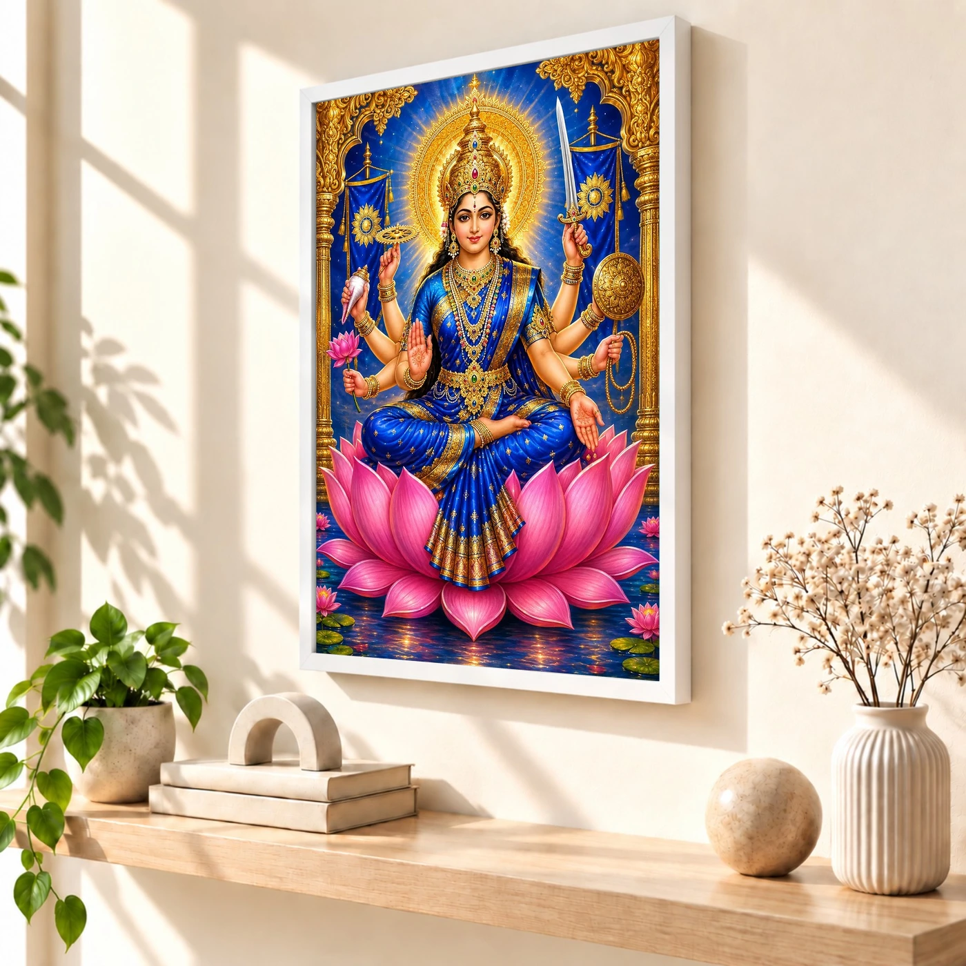 Vijaya Lakshmi — Goddess of Victory Frame, view 7