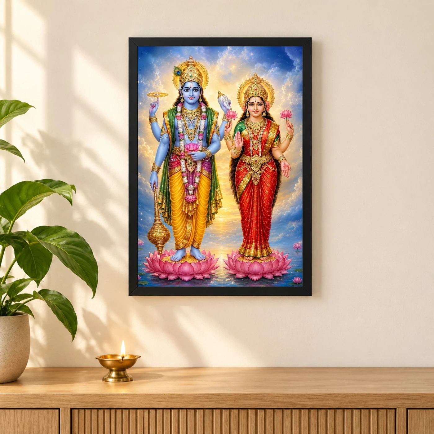 Vishnu Lakshmi — Eternal Grace Frame, view 3