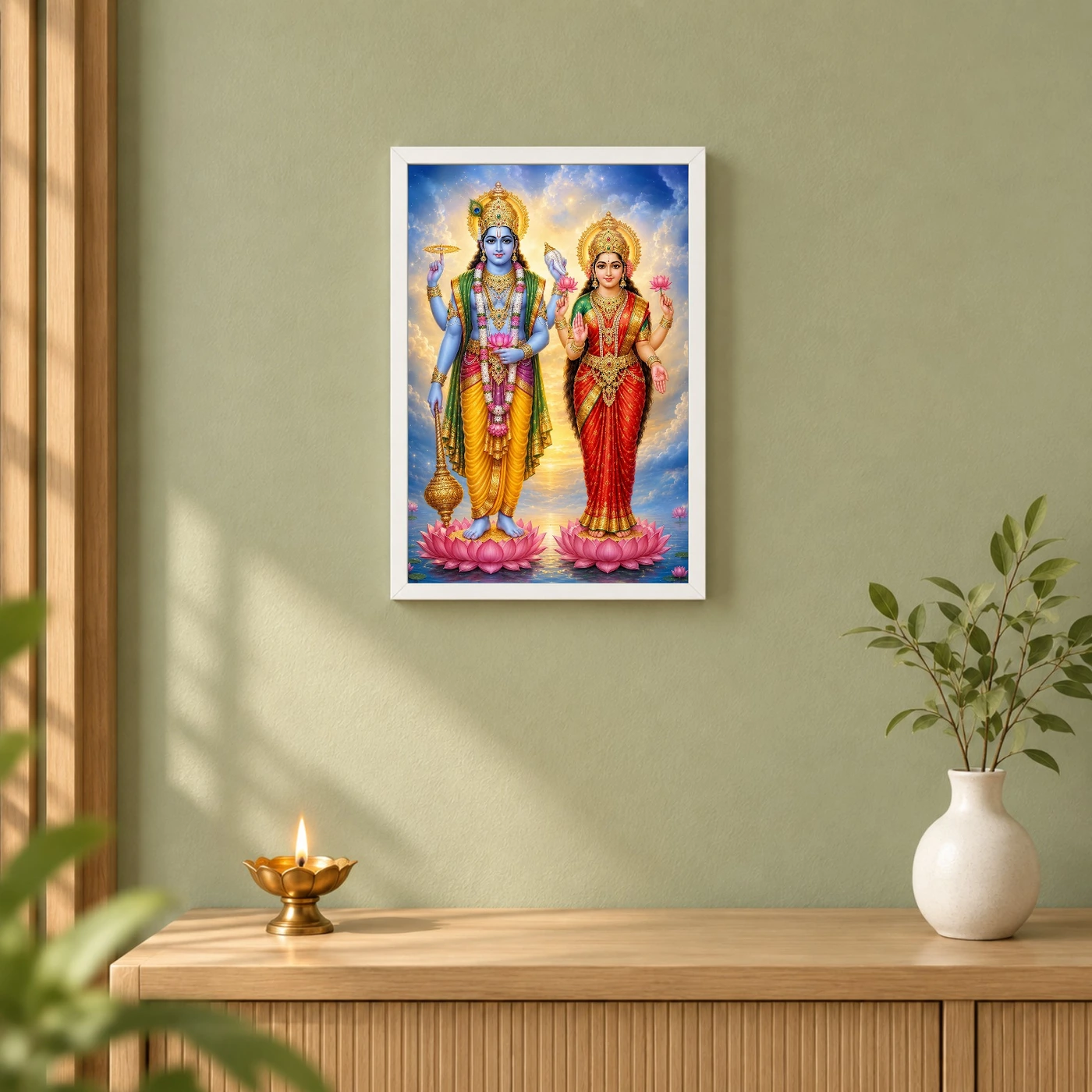 Vishnu Lakshmi — Eternal Grace Frame, view 6
