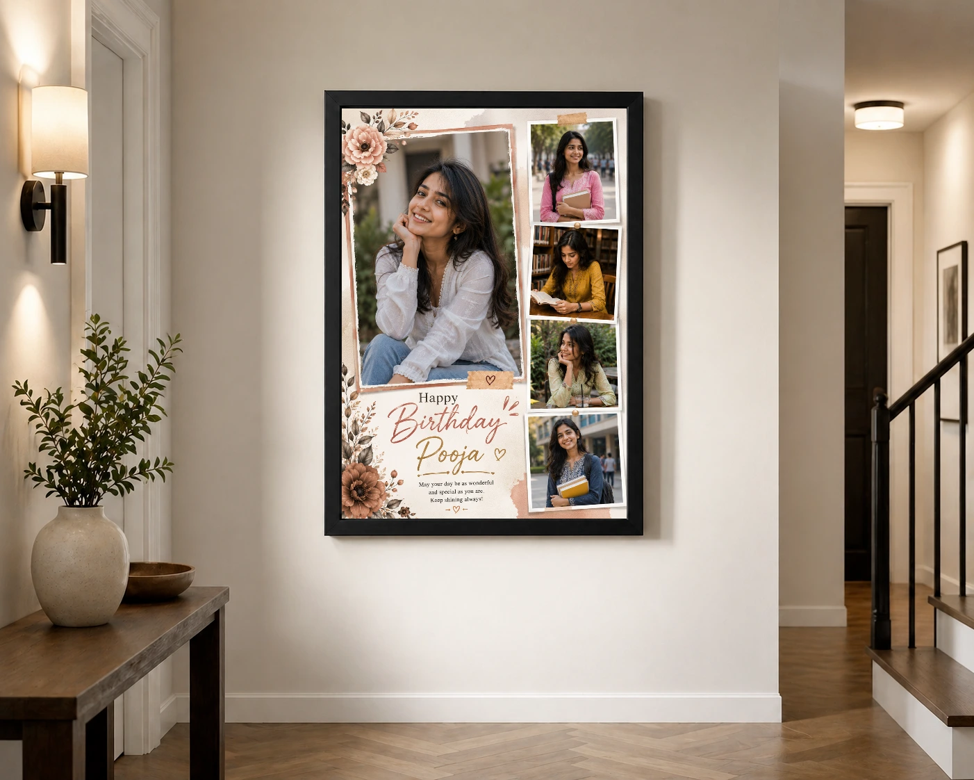 Wife Birthday Photo Frame, view 2