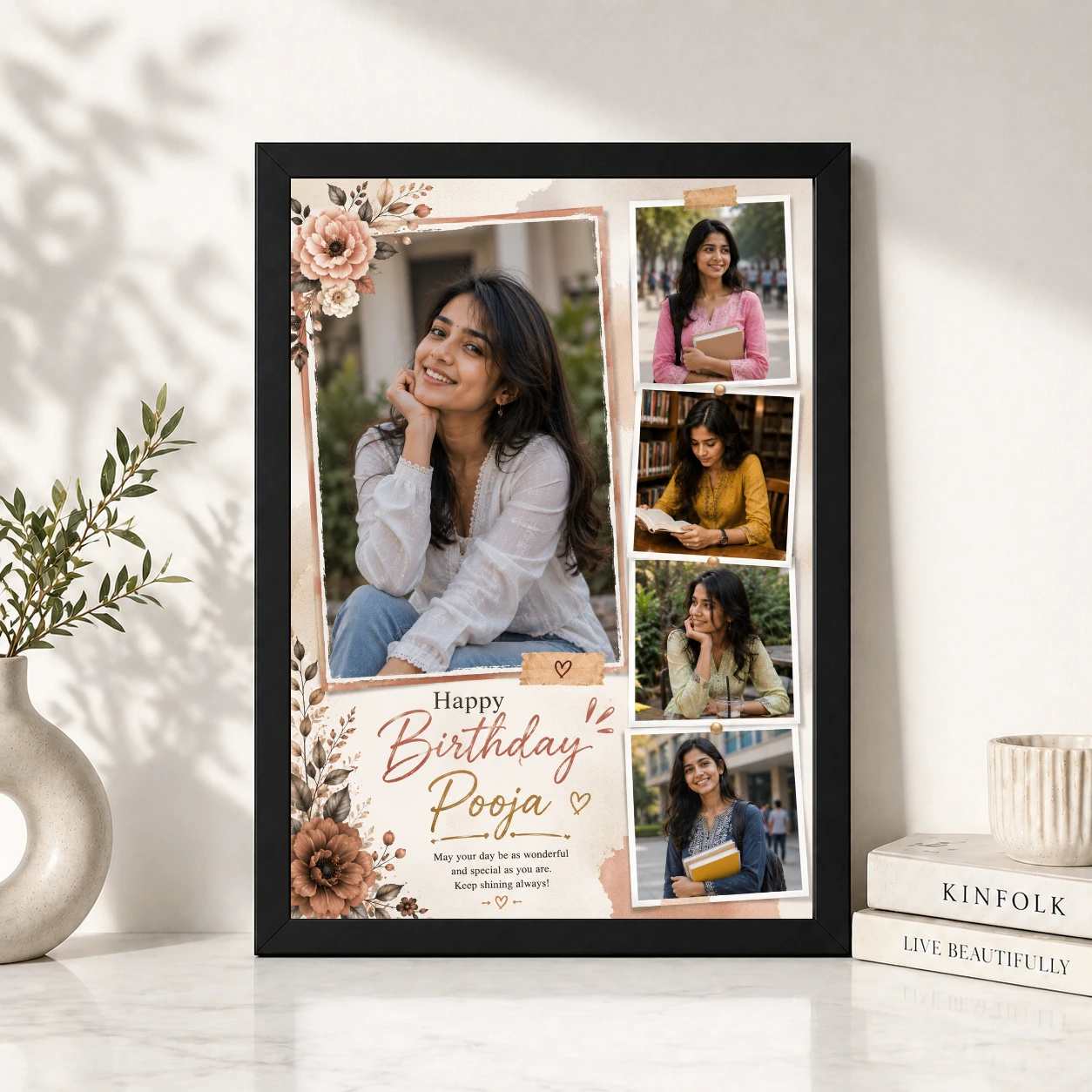 Wife Birthday Photo Frame, view 4