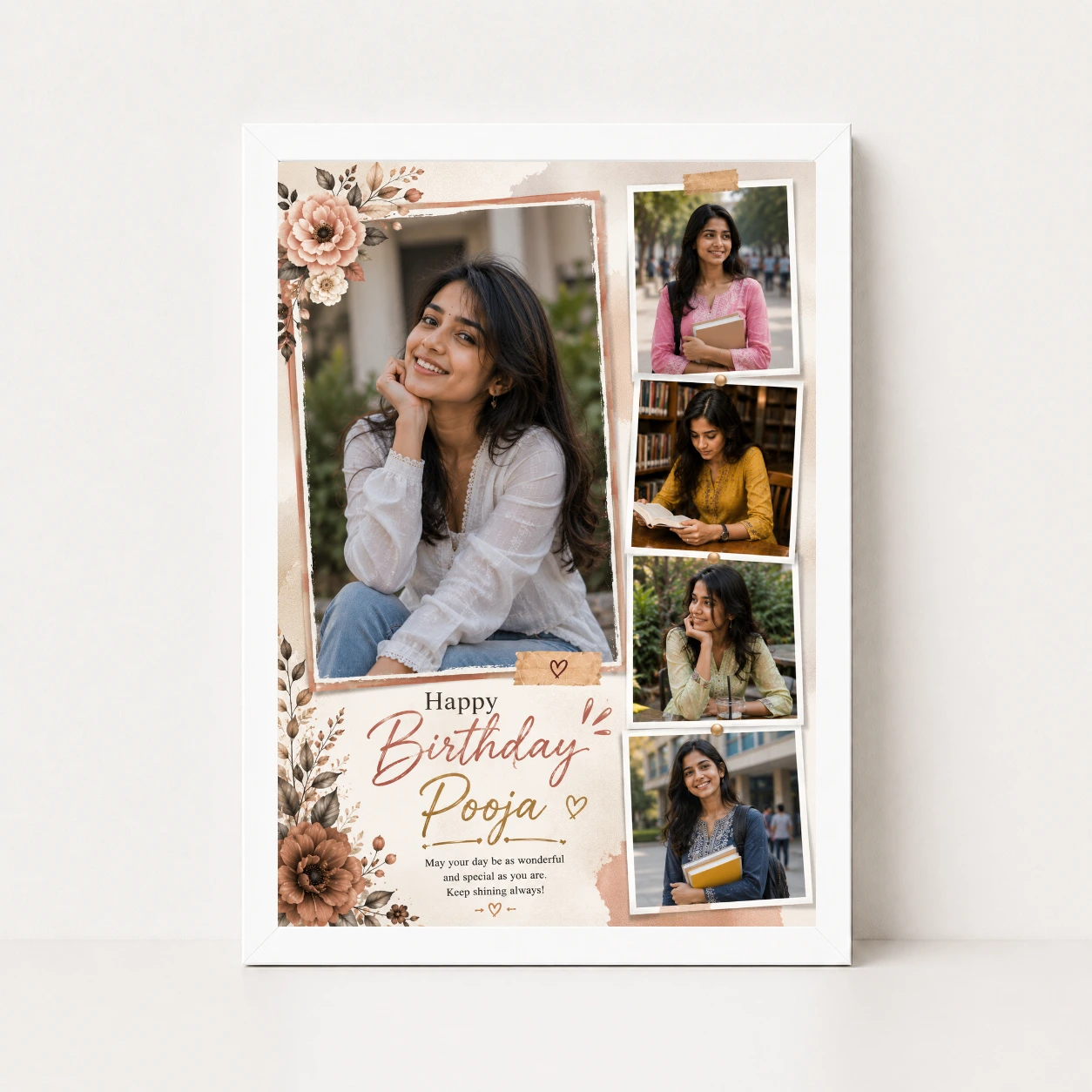 Wife Birthday Photo Frame, view 5
