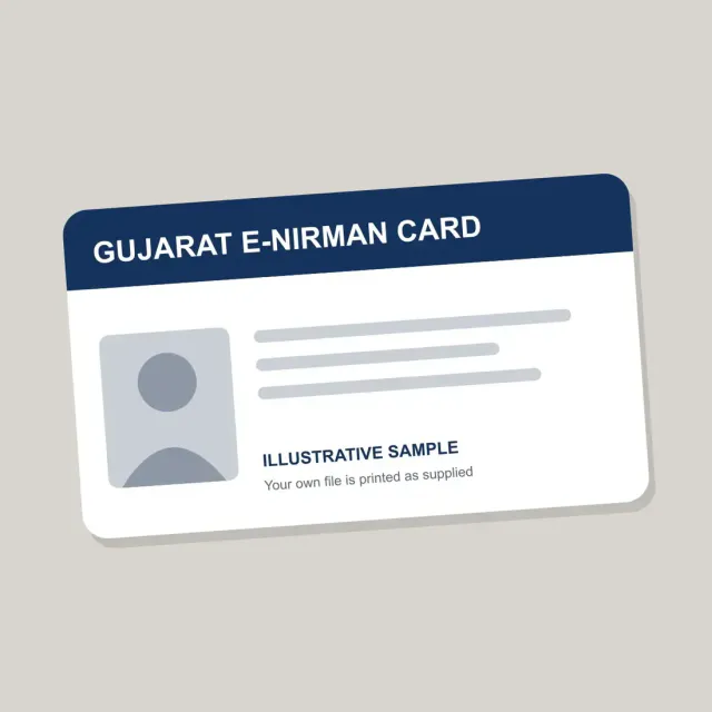 Gujarat e-Nirman Card Printing