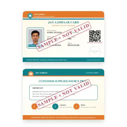 Jan Aadhaar PVC Card Printing Online, view 3