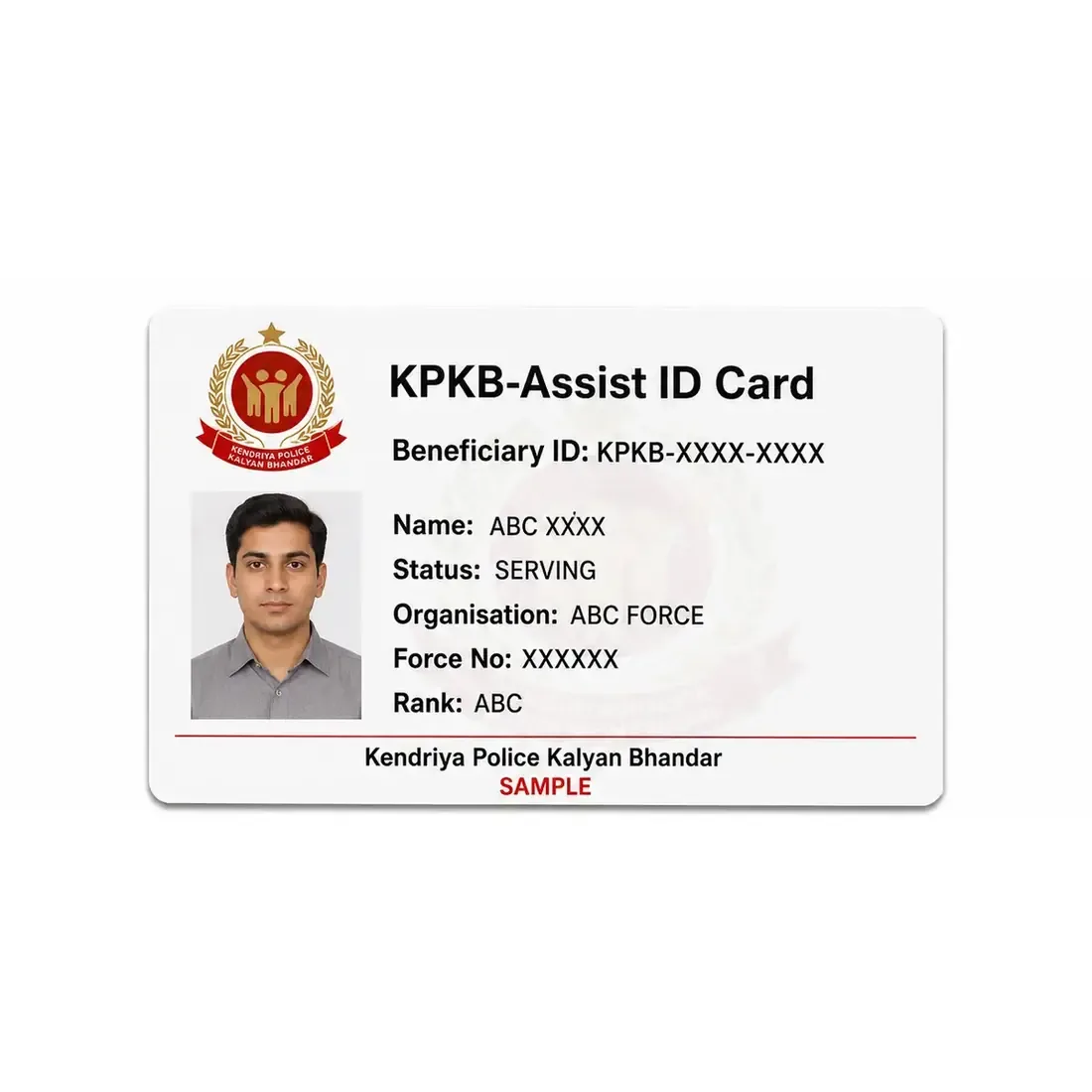 KPKB MHA Canteen PVC Card