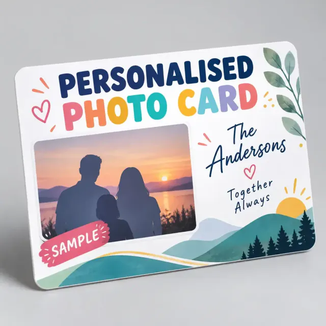 Personalised Photo Card Printing