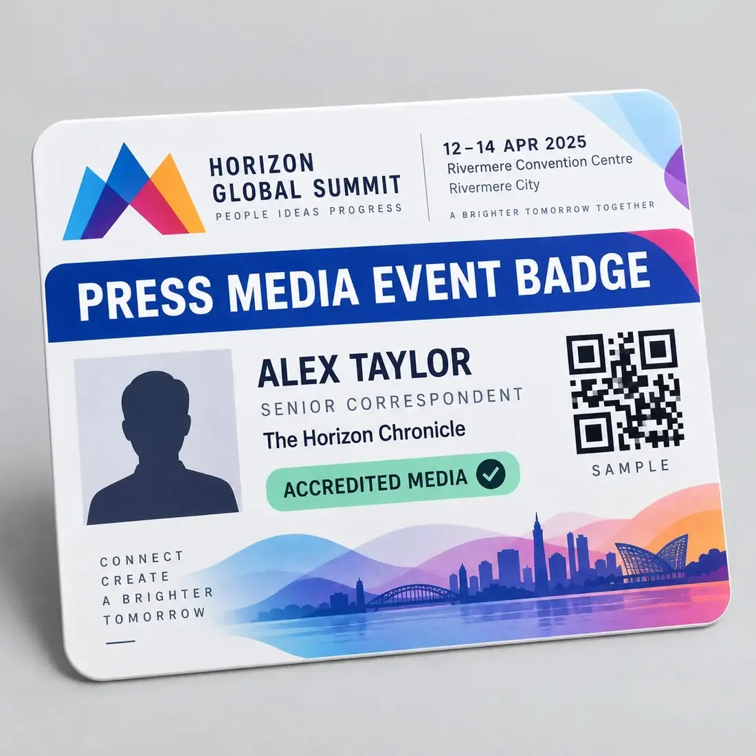 Press Media Event Badge Printing