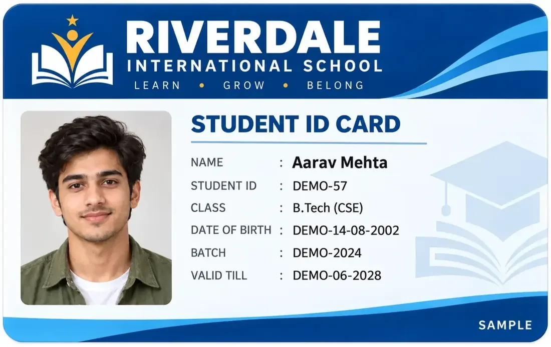 School Student ID Card Printing