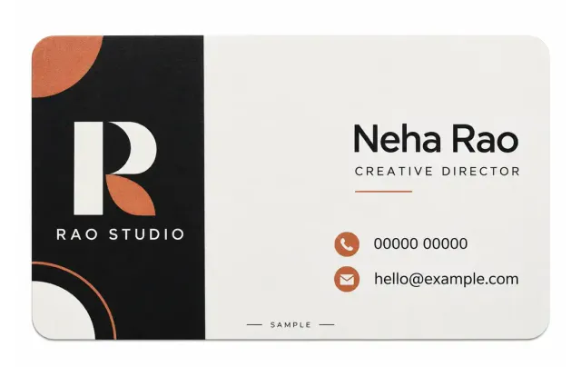 Screen-Printed Business Card Printing