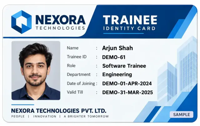 Trainee ID Card Printing