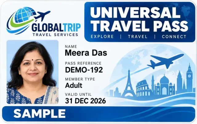Universal Travel Pass Card Printing